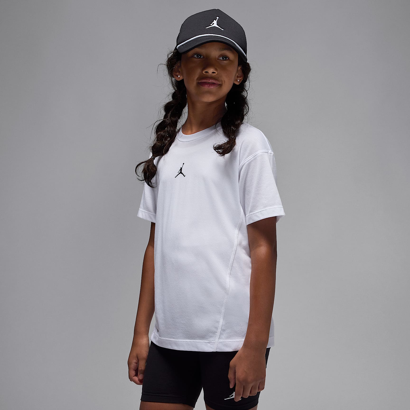 Jordan Sport Big Kids' Dri-FIT Short-Sleeve Diamond Top. Nike.com